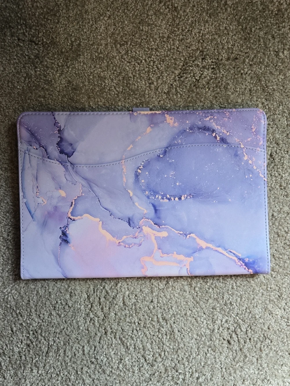 Purple Marble Tablet Sleeve Case For Samsung Galaxy Tablet